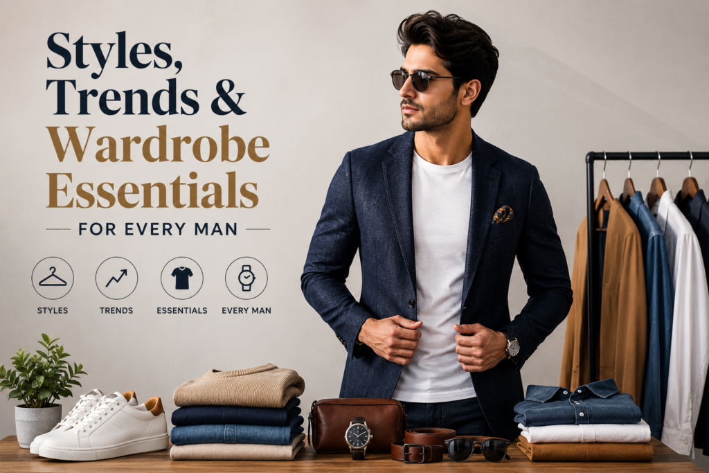  Styles, Trends & Wardrobe Essentials for Every Man