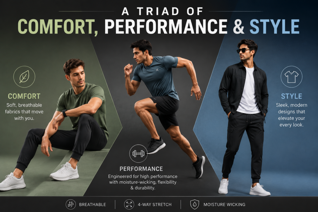 A Triad of Comfort Performance and Style