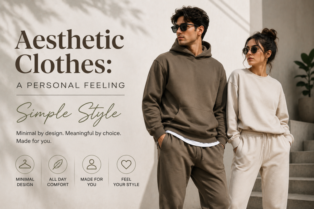 Aesthetic Clothes: A Personal Feeling Simple Style
